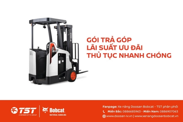 TRẢ GÓP – CÁCH TIẾP CẬN MỚI TRONG ĐẦU TƯ XE NÂNG BOBCAT